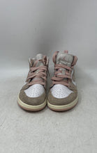 Load image into Gallery viewer, Nike Boys Air Jordan 1 Mid SE FN7493-161 White Pink Sneakers Shoes Size 2Y
