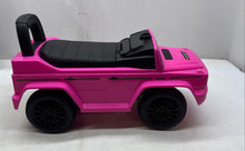 Load image into Gallery viewer, Best Ride-On Cars Pink Mercedes-Benz G 350 D Push Car For Kids Not Tested
