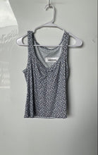 Load image into Gallery viewer, Old Navy Womens Blue White Printed Sleeveless V-Neck Tank Blouse Top Size L

