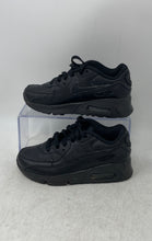 Load image into Gallery viewer, Nike Kids Air Max 90 CD6867-001 Black Low Top Lace-Up Sneaker Shoes Size 13.5C
