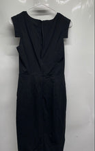 Load image into Gallery viewer, J. Crew Womens Black Tollegno 1900 Sleeveless Crew Neck Sheath Dress Size 2
