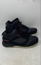 Load image into Gallery viewer, AND1 Mens Capital 2.0 Black Leather Lace-Up Mid Top Sneaker Shoes Size 12
