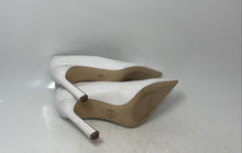 Load image into Gallery viewer, Michael Kors Womens Amara White Leather Pointed Toe Pump Heels Size 8M
