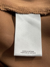Load image into Gallery viewer, Express Womens Brown Slim Long Sleeve Collared Button-Up Shirt Size XS
