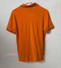 Load image into Gallery viewer, Armani Exchange Mens Orange Short Sleeve Collared Regular Fit Polo Shirt Size XS
