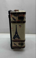 Load image into Gallery viewer, Nicole Lee Unisex Multicolor Paris Eiffel Tower Carry-On Luggage Suitcase
