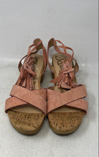 Load image into Gallery viewer, Sam Edelman Womens Jenna Pink Brown Open Toe Platform Sandals Size 9 1/2M
