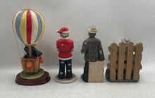 Load image into Gallery viewer, Lot Of 4 Pcs Assorted Multicolor Mixed Variety Hand-Painted Clown Figurines
