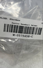 Load image into Gallery viewer, Easton Senior Elite X Black Open Face Baseball Helmet Size 7 1/8-7 1/2"
