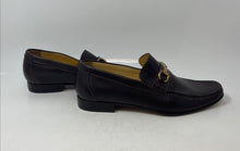 Load image into Gallery viewer, Mercanti Fiorentini Mens Brown Leather Moc Toe Slip-On Loafer Shoes Size 10
