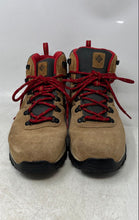 Load image into Gallery viewer, Columbia Mens Newton Ridge Plus II Beige Suede Waterproof Hiking Boots Size 9W
