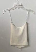 Load image into Gallery viewer, Benaar Womens Cream Knitted Sleeveless Camisole Blouse Top Size Medium
