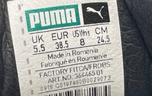 Load image into Gallery viewer, Puma Womens Creeper Wrinkled 364465-01 Black Lace-Up Sneaker Shoes Size 8
