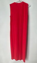 Load image into Gallery viewer, BCBGMaxazria Womens Red Sleeveless Ruffle High-Low Draped Mini Dress Size S
