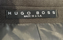 Load image into Gallery viewer, Hugo Boss Mens Brown Long Sleeve Pockets Single Breasted Blazer Size 44R
