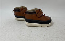 Load image into Gallery viewer, Carter's Adventure Kids Grover Brown Leather Hook &amp; Loop Sneaker Shoes Size 3M
