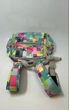 Load image into Gallery viewer, Kipling Kids Multicolor Geometric Zipper Adjustable Strap Top Handle Backpack
