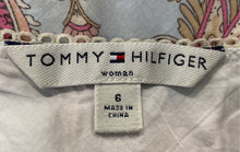 Load image into Gallery viewer, Tommy Hilfiger Womens Multicolor Paisley Print Linen Side Zip A-Line Skirt Sz 6
