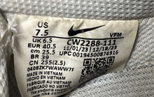 Load image into Gallery viewer, Nike Mens Air Force 1 Low '07 CW2288-111 White Lace-Up Sneaker Shoes Size 7.5
