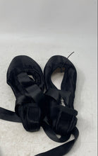 Load image into Gallery viewer, Wendy Wu Womens Black Square Toe Professional Ballet Pointe Dance Shoes Size 8

