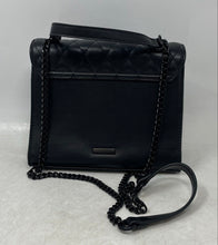 Load image into Gallery viewer, Aldo Womens Black Leather Quilted Chain Strap Travel Shoulder Purse
