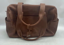 Load image into Gallery viewer, Vanchi Womens Brown Charm Bottom Studs Diaper Bag With Changing Pad
