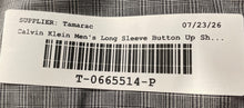 Load image into Gallery viewer, Calvin Klein Mens Gray Plaid Slim Fit Long Sleeve Button-Up Shirt SIze XS

