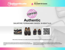 Load image into Gallery viewer, Authentic Salvatore Ferragamo Mens Brown Slip-On Loafers Shoes Size 9 Damaged

