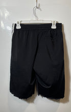 Load image into Gallery viewer, Adidas Mens Black White Elastic Waist Basketball Athletic Shorts Size Medium
