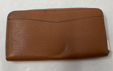 Load image into Gallery viewer, Kate Spade New York Womens Brown Credit Card Slots Zip-Around Wallet
