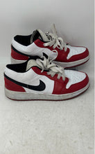 Load image into Gallery viewer, Nike Womens Air Jordan 1 Low 553558-611 Red White Sneaker Shoes Size 6.5
