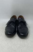 Load image into Gallery viewer, Steed Mens Black Leather Ambassador Collection Monk Strap Dress Shoes Size 11M
