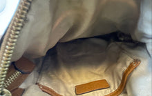 Load image into Gallery viewer, Michael Kors Womens Brown Leather Outer Pocket Adjustable Strap Crossbody Purse
