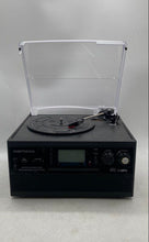 Load image into Gallery viewer, DigitNow Model M504 Black Turntable Record Player Multimedia System Not Tested
