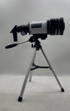 Load image into Gallery viewer, ToyerBee F30070M Black White Astronomical Telescope w/ Tripod Untested
