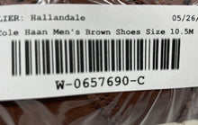 Load image into Gallery viewer, Cole Haan Mens CH6087 Brown Lace-Up Oxford Dress Shoes Size 10.5M
