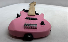Load image into Gallery viewer, Winzz Pink 6-String Right-Handed Electric Guitar With Bag Not Tested
