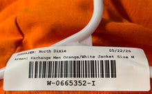 Load image into Gallery viewer, Armani Exchange Mens Orange White Long Sleeve Pockets Full Zip Hoodie Size M

