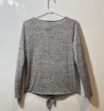 Load image into Gallery viewer, Talbots Womens Black White Heather Print Long Sleeve Pullover Blouse Top Size XS
