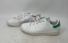Load image into Gallery viewer, Adidas Boys Stan Smith BA8375 White Green Lace-Up Sneakers Shoes Size 2.5
