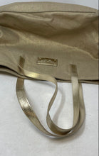 Load image into Gallery viewer, Michael Kors Womens Gold Tone Double Handle Shoulder Tote Handbag
