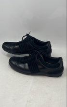 Load image into Gallery viewer, Cole Haan Mens C04950 Black Leather Round Toe Lace-Up Sneakers Shoes Size 10.5M
