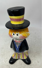 Load image into Gallery viewer, Multicolor Hand-Painted Ceramic Collectible Clown Figure Piggy Coin Bank
