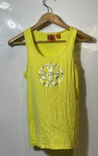 Load image into Gallery viewer, Authentic Tory Burch Womens Yellow Cotton Sleeveless Pullover Tank Top Size S
