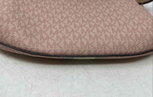 Load image into Gallery viewer, Michael Kors Womens Pink Monogram Print Leather Adjustable Strap Fanny Pack Bag
