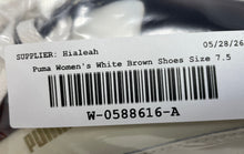 Load image into Gallery viewer, Puma Womens Sky Point Low NC 357111 01 White Brown Sneaker Shoes Size 7.5
