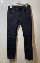 Load image into Gallery viewer, True Religion Mens Black Denim Dark Wash 5-Pocket Design Skinny Jeans Size 28
