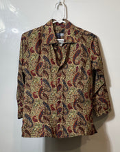 Load image into Gallery viewer, Thomas Elliott Boys Multicolor Intricate Paisley Print Button-Up Shirt Size M
