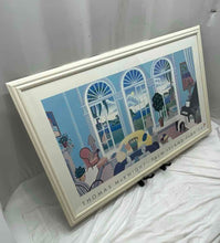 Load image into Gallery viewer, Palm Island Multicolor Decorative Framed Wall Art Print By Thomas McKnight
