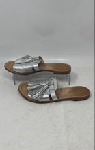 Load image into Gallery viewer, Kate Spade New York Womens Coby Gray Tassel Slip-On Slide Sandals Size 6M
